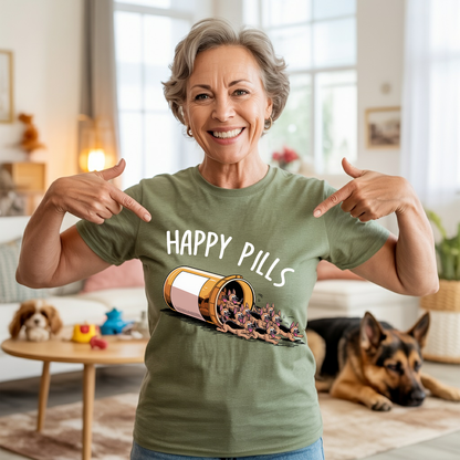 Happy Pills GSD T-shirt