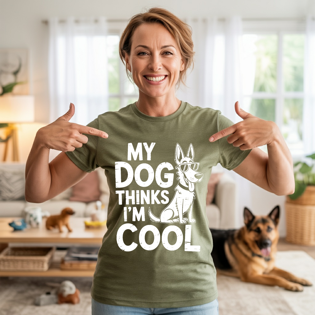 My Dog Thinks I'm Cool T-shirt