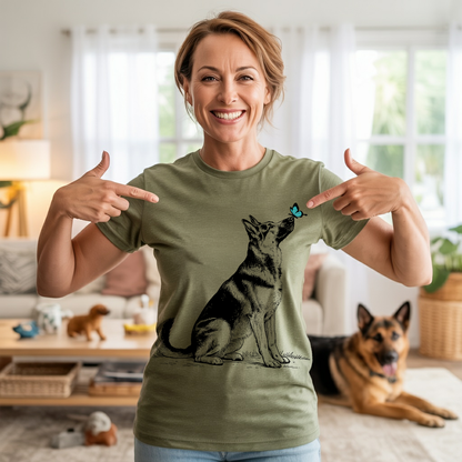 Shepherd Butterfly Kisses T-shirt