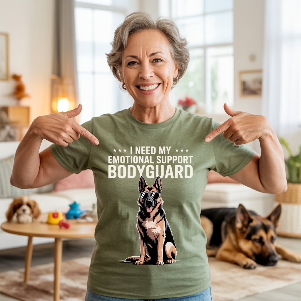 Emotional Support Bodyguard T-shirt