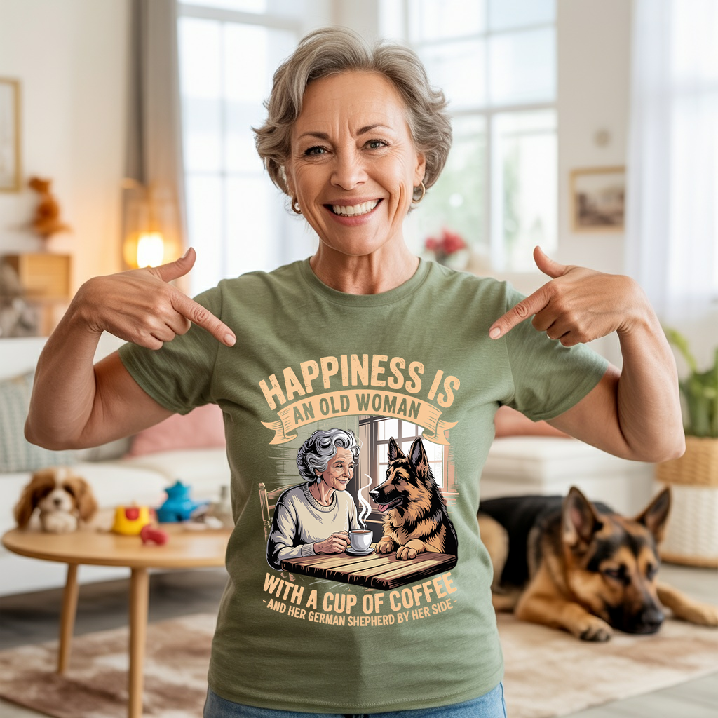 Coffee And Shepherd T-shirt