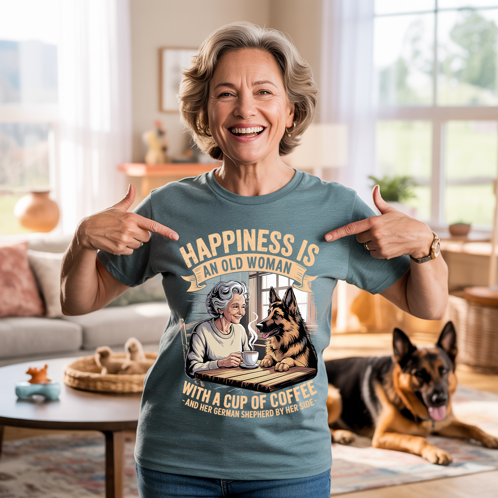 Coffee And Shepherd T-shirt